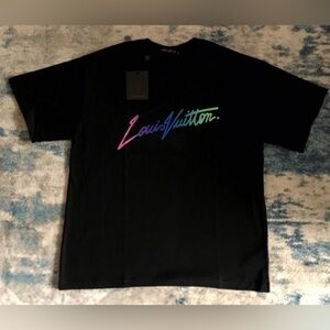 Louis Vuitton Black T-Shirt XL